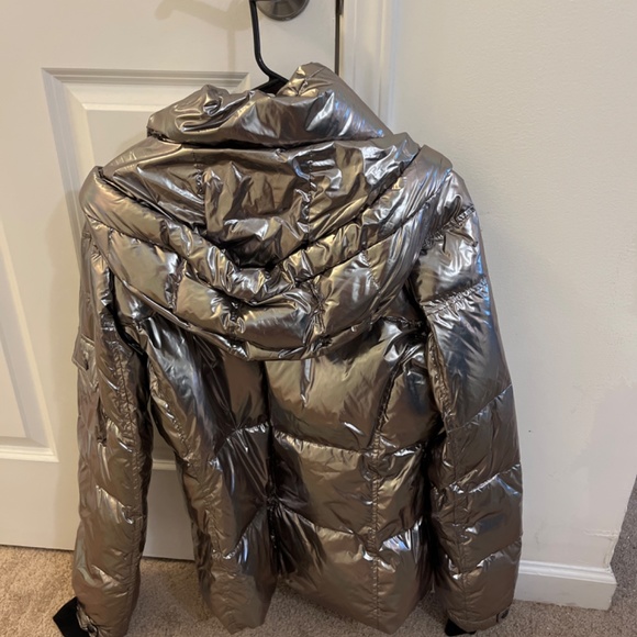 S13 Metallic Down Puffer Jacket women’s - Picture 3 of 4